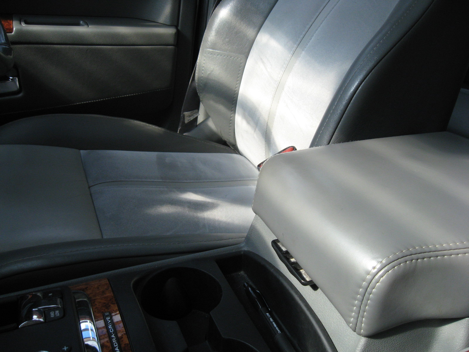 intérieur de voiture